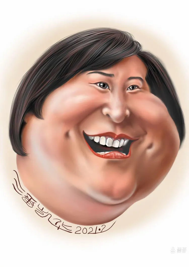 电影《热辣滚烫》漫像/贾玲